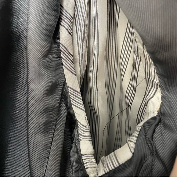 [45L/40W] Brooks Brothers Men’s Dark Grey 100% Wool 1818 Fitzgerald Suit Coat - Picture 8 of 14